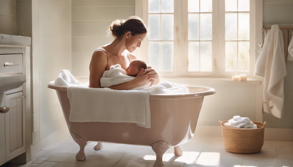 newborn bathing frequency guidelines